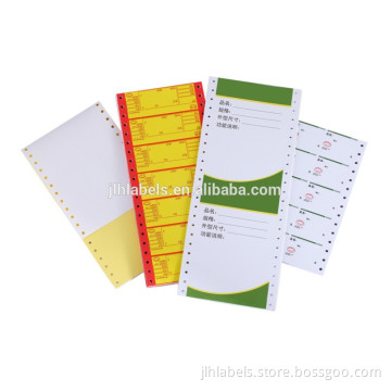 Dot Matrix Printed Labels